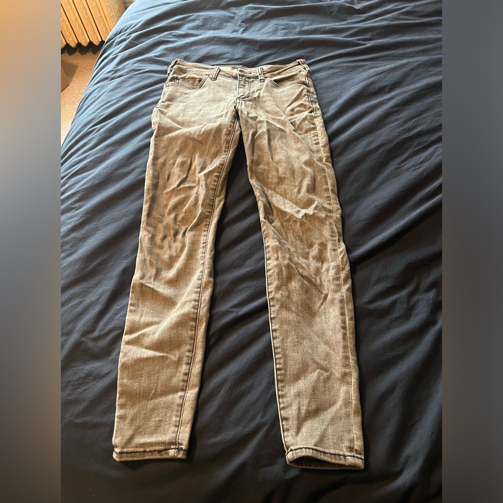 ❤️Pilcro high rise denim jeggings in gray